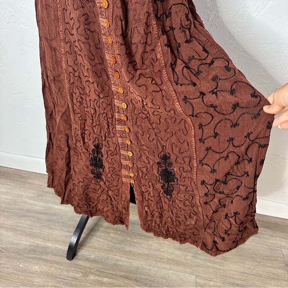 Vintage 90s matching boho skirt set - Picture 5 of 8